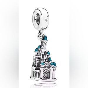 New 925 Silver Kingdom Castle Dangle Charm